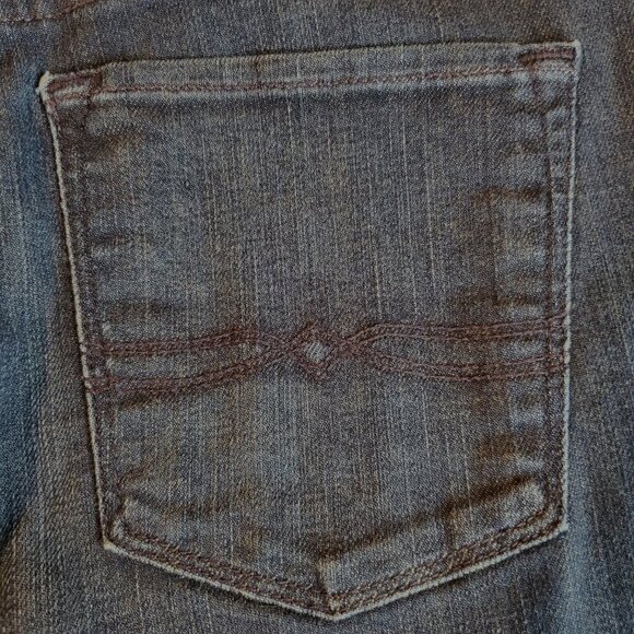 LUCKY BRAND SZ 0/25 Charlotte Rail Skinny Cropped Mid-rise Blue Jeans - Picture 10 of 13